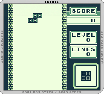 A Playable Quote, which is an PNG file combined with a ZIP file